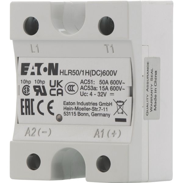 Solid-state relay, Hockey Puck, 1-phase, 50 A, 42 - 660 V, DC image 9