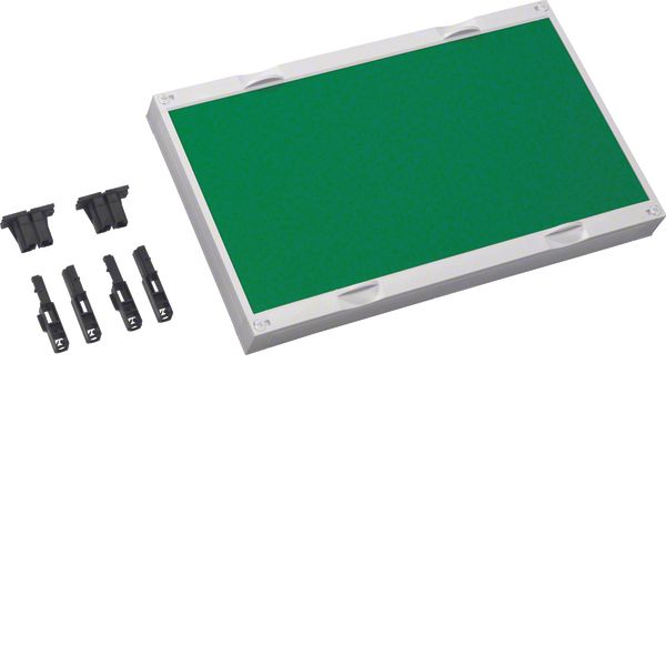 Assembly unit, universN,300x500mm, protection cover, green image 1