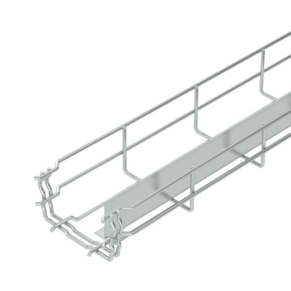 GRM-T 55 100 G Mesh cable tray GRM with 1 barrier strip 55x100x3000 image 1