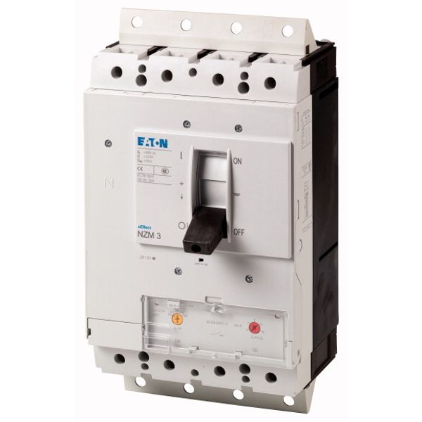 Circuit-breaker, 4p, 320A, 200A in 4th pole, plug-in module image 1