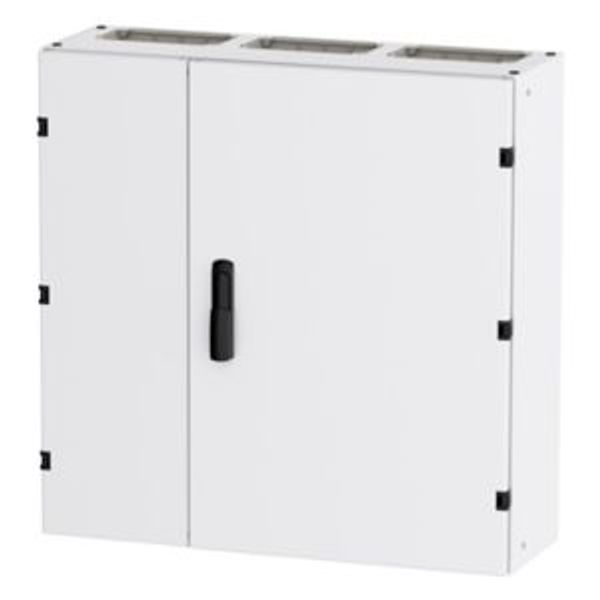 Wall-mounted enclosure EMC2 empty, IP55, protection class II, HxWxD=800x800x270mm, white (RAL 9016) image 1
