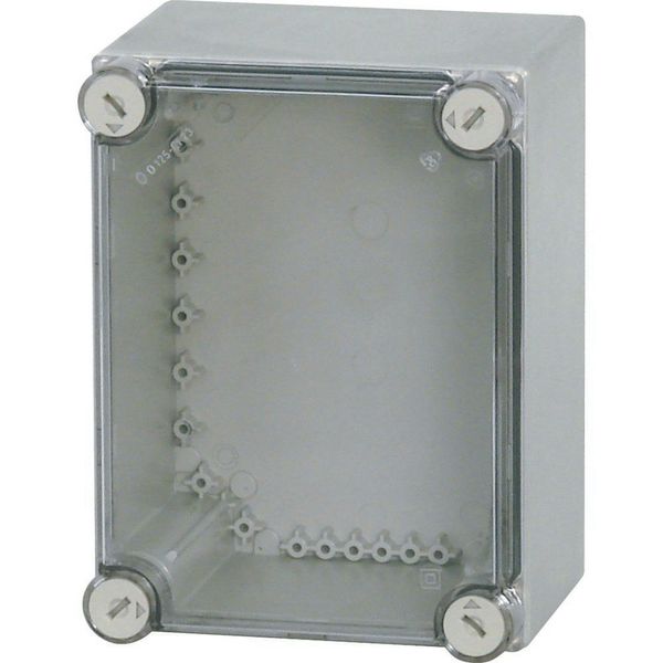 Insulated enclosure, smooth sides, HxWxD=250x187.5x150mm image 3