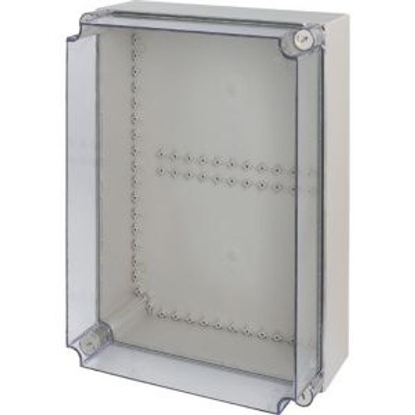Insulated enclosure, smooth sides, HxWxD=500x375x225mm image 2