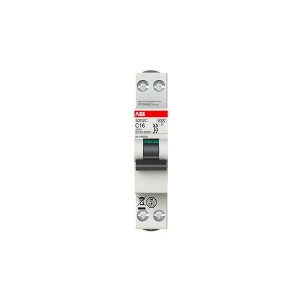 S202C-C40 Miniature circuit breaker - 2P - C - 40 A image 1