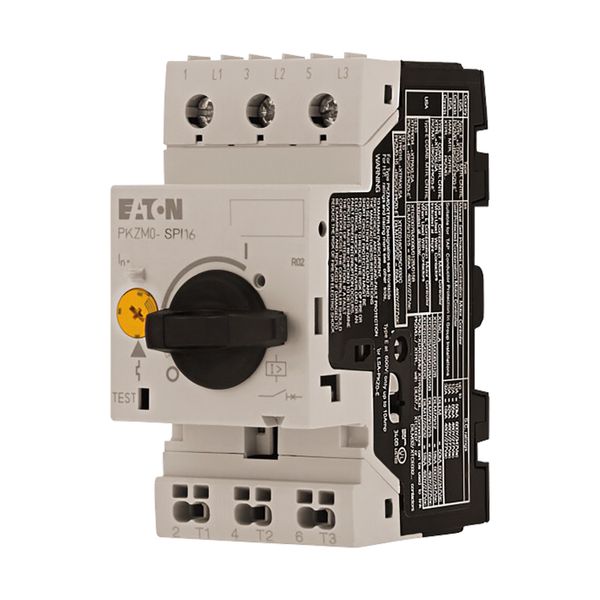 Motor-protective circuit-breaker, 4 kW, 6.3 - 10 A, Feed-side screw terminals/output-side push-in terminals image 4