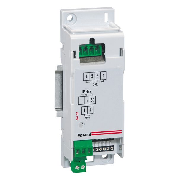 DPX³ electronic interface - for RS485 Modbus communication - 2 modules image 1