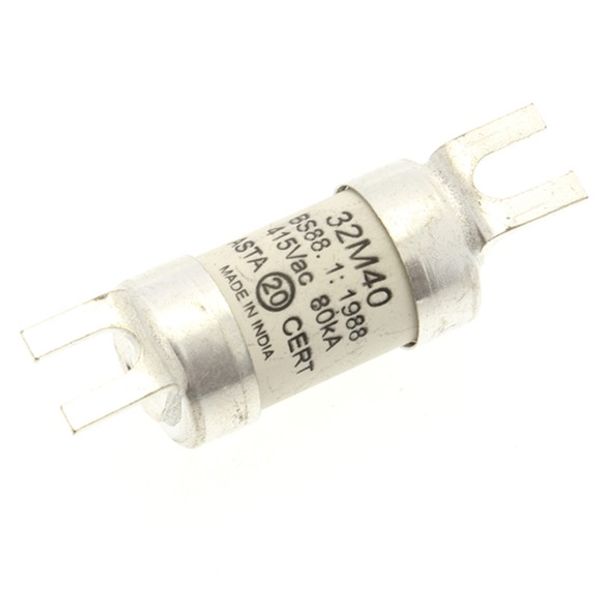 Fuse-link, LV, 32 A, AC 415 V, BS88/A1, 18 x 55 mm, gM, BS, 32M40 image 3