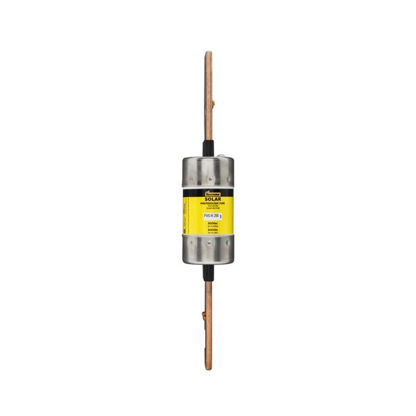 Fast-Acting Fuse, Current limiting, 200A, 600 Vac, 600 Vdc, 200 kAIC (RMS Symmetrical UL), 10 kAIC (DC) interrupt rating, RK5 class, Blade end X blade end connection, 1.84 in diameter image 1
