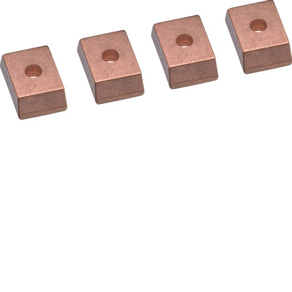 Connectionblock , 200A, Copper, (4Pieces) image 1