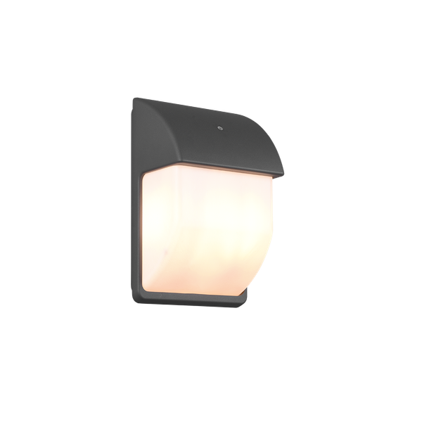 Mersey LED number lamp anthracite dusk sensor image 1
