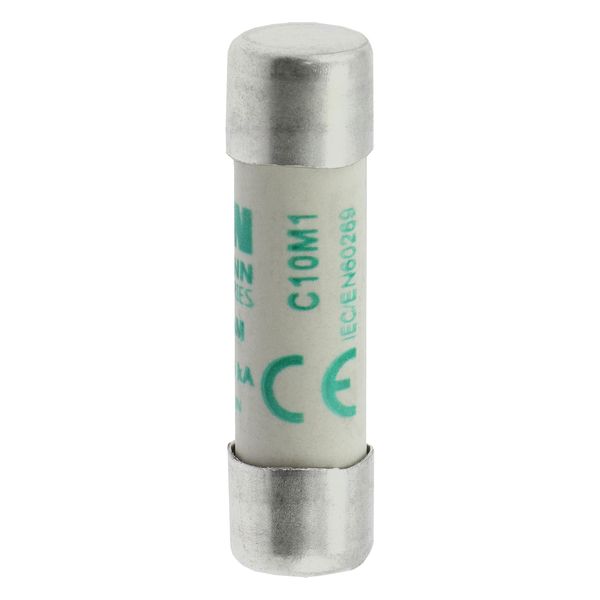 Fuse-link, LV, 1 A, AC 500 V, 10 x 38 mm, aM, IEC image 9