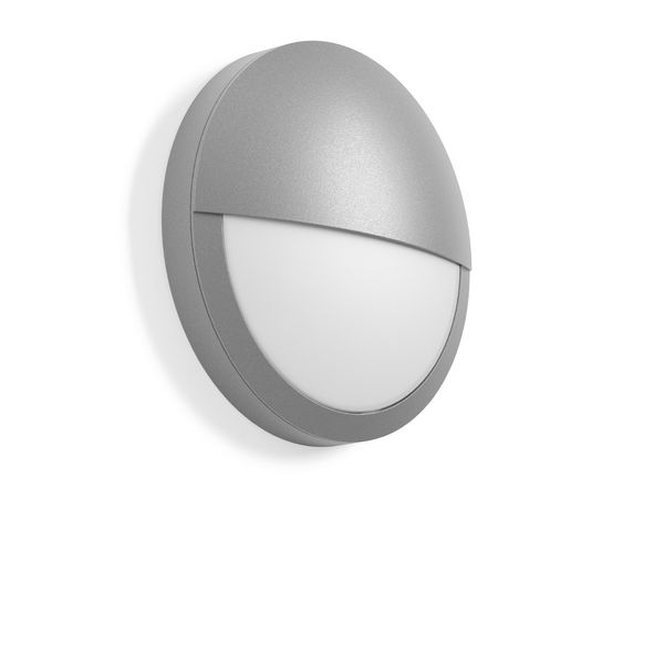 ROUNDED, 3,5...9,5 W, 220...590 lm, 830, 840, silver, on/off Wall lumi image 1