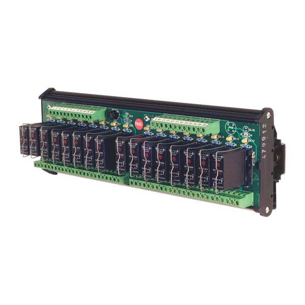 16 solid state relay 24Vdc/24Vdc 2A pluggable image 1