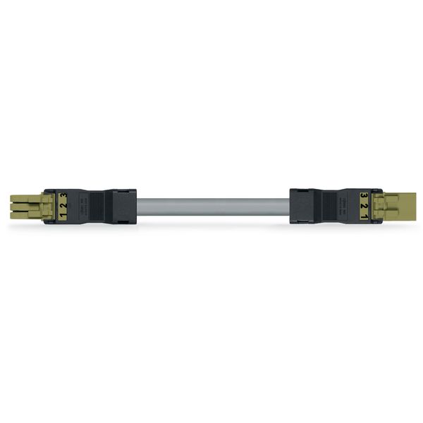 pre-assembled interconnecting cable Eca Socket/plug light green image 3