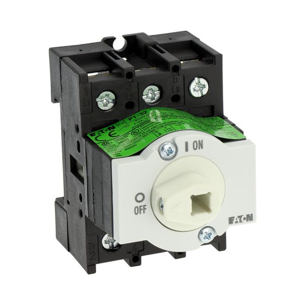 Main switch, P1, 32 A, rear mounting, 3 pole image 32