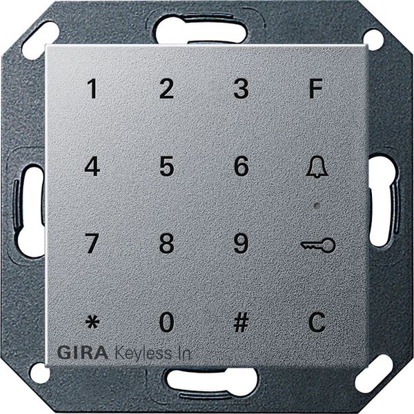 Gira Keyless In keypad System 55 c.alum. image 1