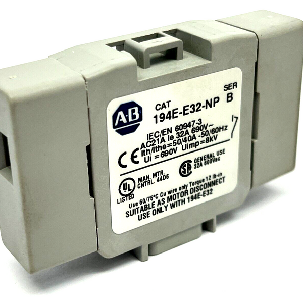 Load Switch, Additional Pole, 32A, 1NO, Side Mount image 1