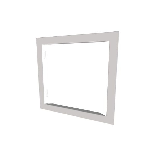 Replacement frame, super-slim, white, 1-row for KLV-UP (HW) image 1