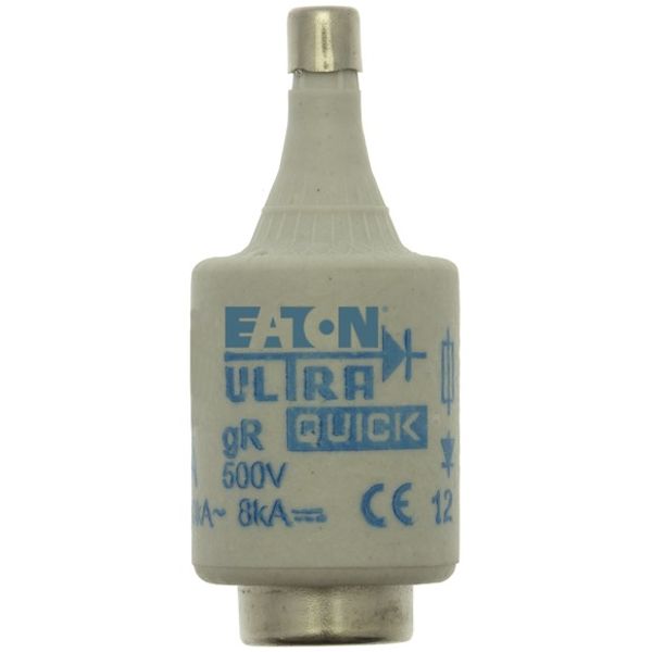 Fuse-link, LV, 2 A, AC 500 V, D2, aR, IEC, ultra rapid image 2