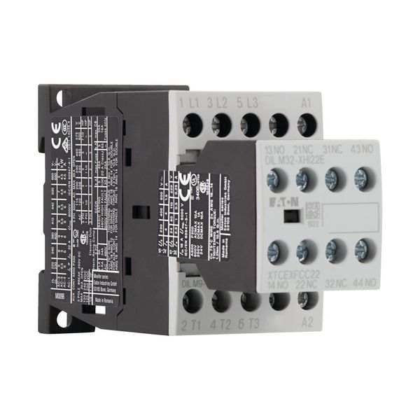 Contactor, 380 V 400 V 4 kW, 2 N/O, 2 NC, 24 V DC, DC operation, Screw terminals image 11
