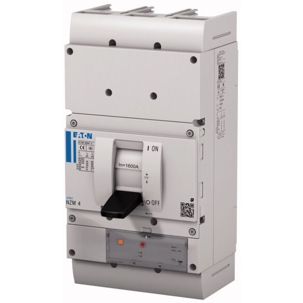 NZM4 PXR10 circuit breaker, 1600A, 4p, variable, screw terminal image 2