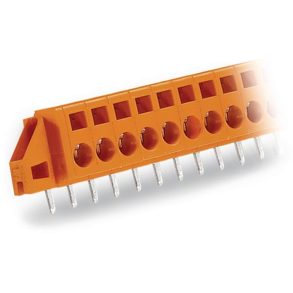 PCB terminal block 2.5 mm² Pin spacing 5.08 mm orange image 2