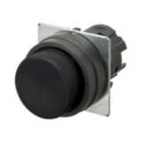 Pushbutton A22NZ 22 dia., bezel plastic, projected, momentary, cap col image 1
