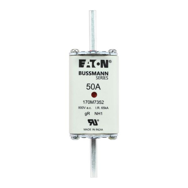 FUSE 50A 800V AC gR SIZE 1 DUAL IND image 17