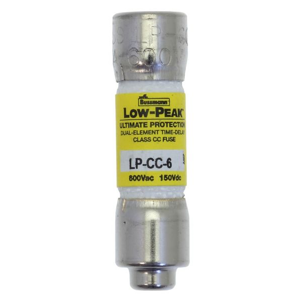 Fuse-link, LV, 6 A, AC 600 V, 10 x 38 mm, CC, UL, time-delay, rejection-type image 15