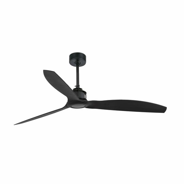 JUST FAN BLACK/BLACK CEILING FAN WITH DC MOTOR image 1