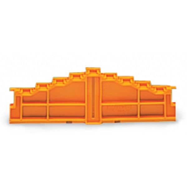 4-level end plate plain 7.62 mm thick orange image 2