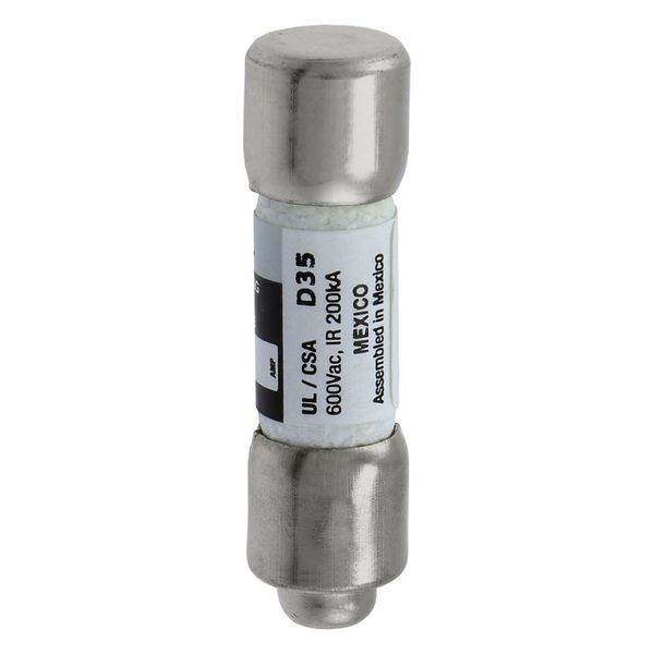 Fuse-link, LV, 3 A, AC 600 V, 10 x 38 mm, 13⁄32 x 1-1⁄2 inch, CC, UL, time-delay, rejection-type image 27