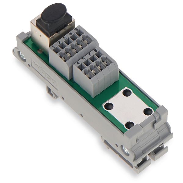 Interface module RJ-45 PCB terminal blocks, double-row image 1