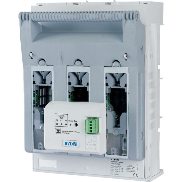NH fuse-switch 3p box terminal 95 - 300 mm², mounting plate, electronic fuse monitoring, NH2 image 6