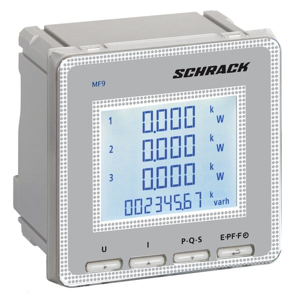 Netanalyzer MF9, 96x96mm, with RS 485 connection image 1