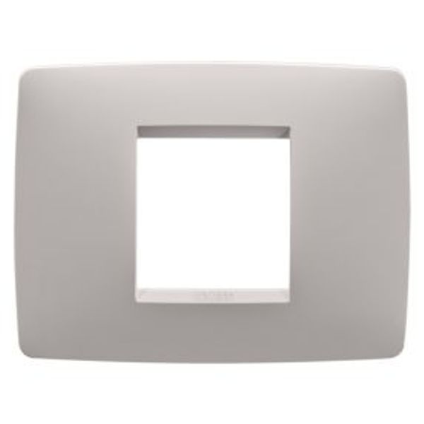 ONE PLATE - IN PAINTED TECHNOPOLYMER - 2 MODULE - NATURAL BEIGE - CHORUSMART image 1