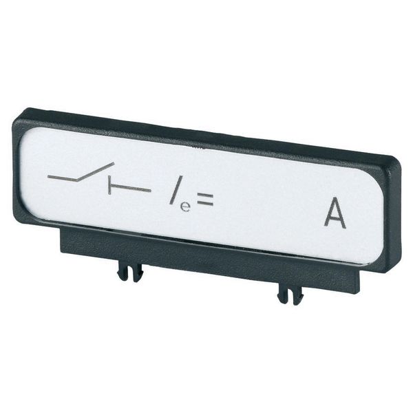 Label, +symbol disconnector image 3