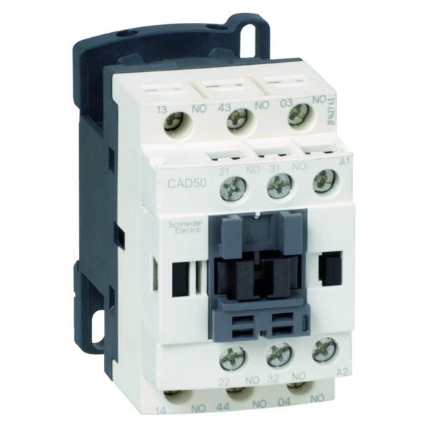 TeSys Deca control relay - 5 NO - = 690 V - 690 V AC standard coil image 1