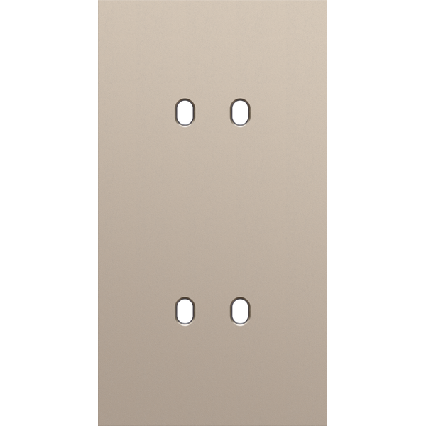 Twofold faceplate, vertical 71 mm centre distance, for double switch f image 2