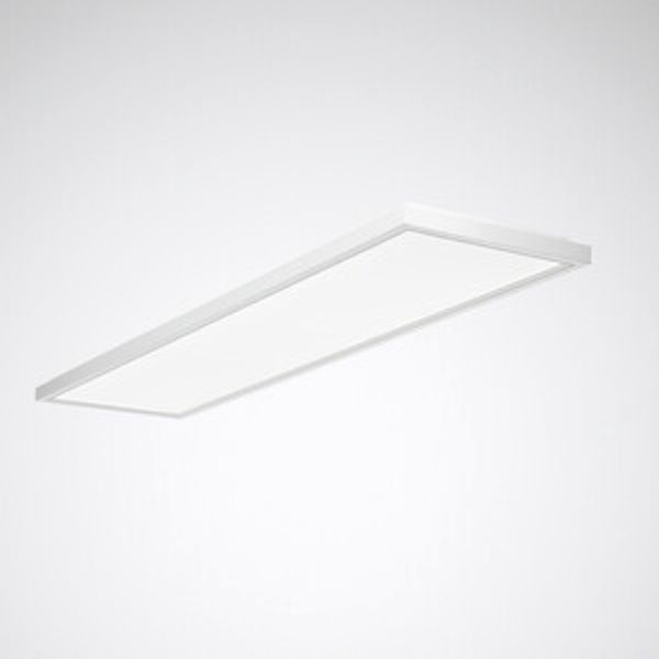 Surface-mounted luminaire Arimo Fit D Prisms White ETDD 47W 5000lm 90 Wide reduced glare UGR19 (W19) IP40 IK03 3 SDCM image 1