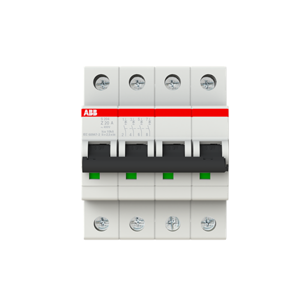 S204-Z20 Miniature Circuit Breaker - 4P - Z - 20 A image 5
