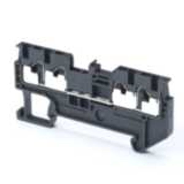Multi conductor feed-through DIN rail terminal block with 4 push-in pl image 4