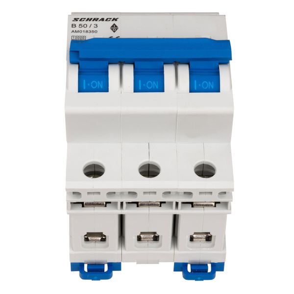 Miniature Circuit Breaker (MCB) AMPARO 10kA, B 50A, 3-pole image 2