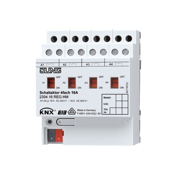 Output module KNX Switch actuator image 3