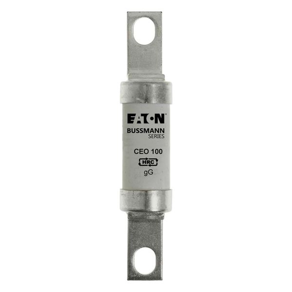 Fuse-link, LV, 100 A, AC 500 V, BS88/A4, 25 x 110 mm, gL/gG, BS image 8