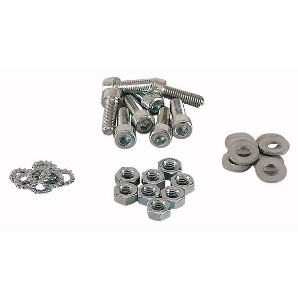 Section connection screw kit, galvanized, M8 image 2