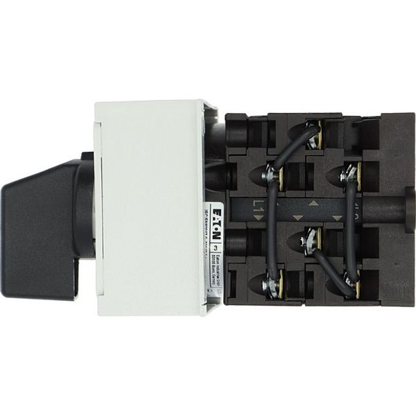 Step switches, T0, 20 A, service distribution board mounting, 3 contact unit(s), Contacts: 6, 45 °, maintained, With 0 (Off) position, 0-3, Design num image 9