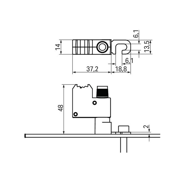 855-8006 Power tap; for busbar; with fuse image 4