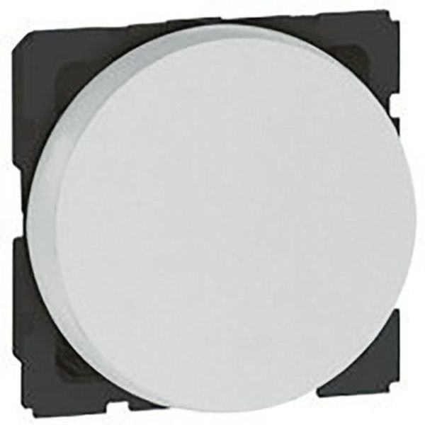 Arteor™ - 2-way push-button - 2 round modules - Soft Alu image 1