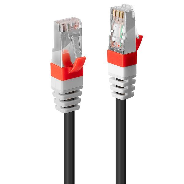 2m Cat.6A S/FTP LSZH Network Cable, Black (Fluke Tested) RJ45, M/M, 500MHz, Copper, 26AWG image 1